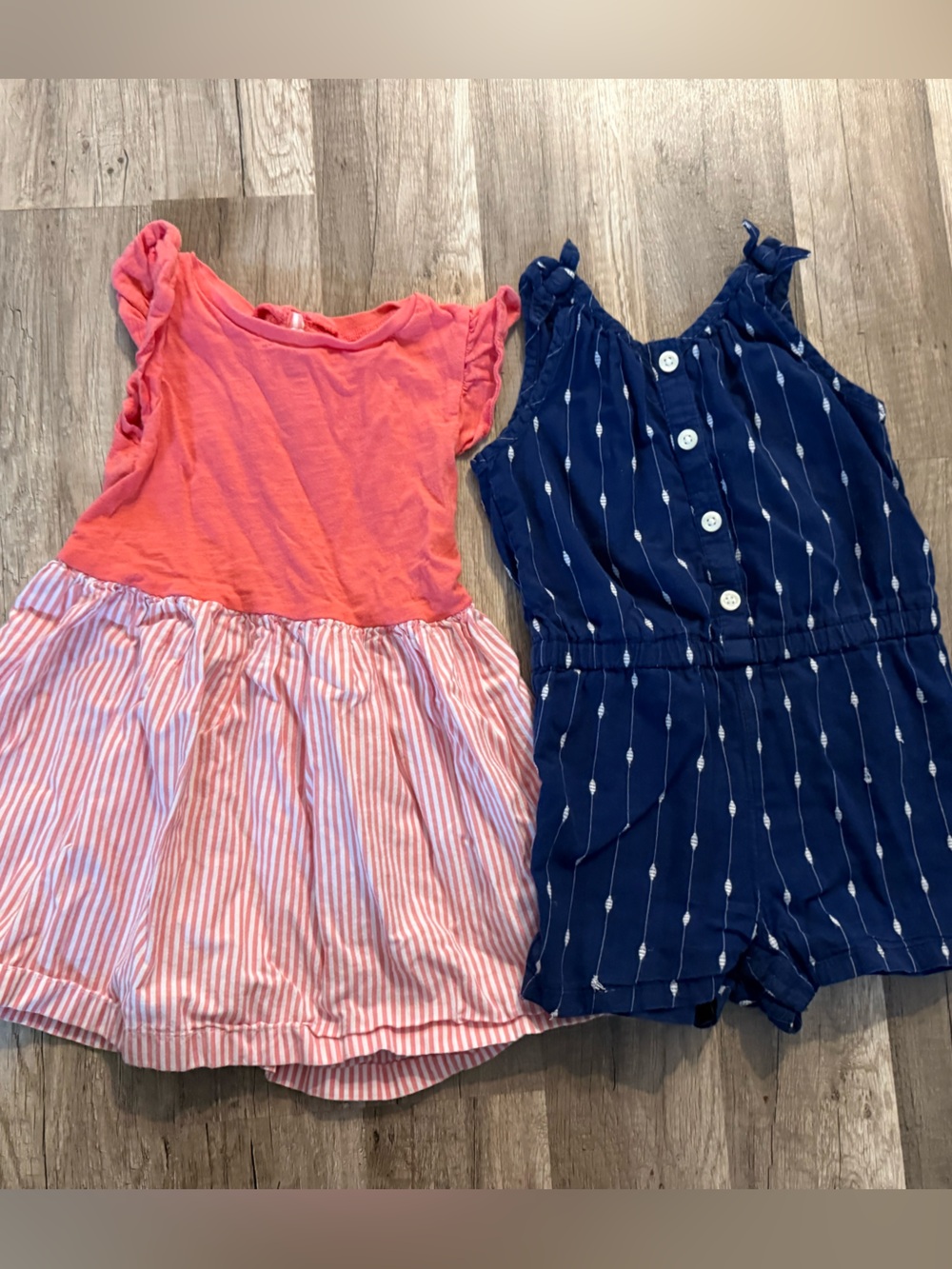2T dress and romper bundle